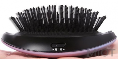 Розчіска з іонізацією Xiaomi Yueli Portable Anion Massage Comb Matte Pink (HIC-206RM)